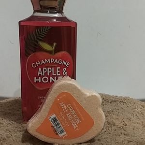 Bath and body works shower gel and bath fizzy
